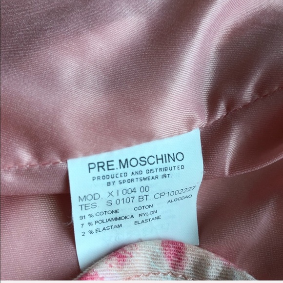 MOSCHINO jeans pink leopard blazer - Picture 11 of 11